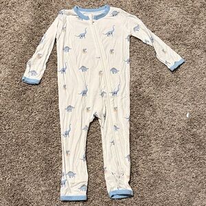 Kyte baby zippered romper in Dino